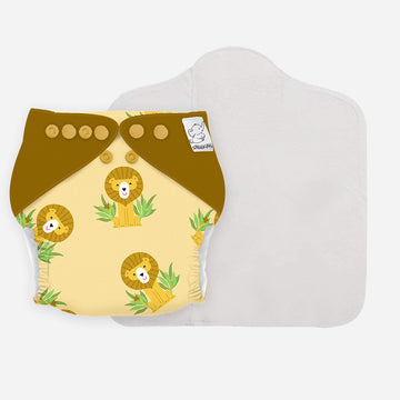 Lion Hearted- New-Age Cloth Diapers for 3month -2 years